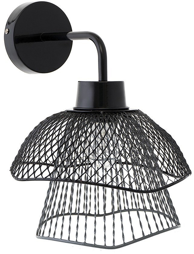 Светильник настенный vinger, 25х30х33 см, черный (76509)