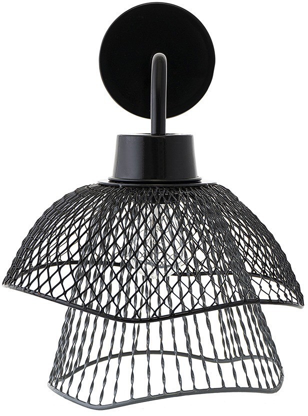 Светильник настенный vinger, 25х30х33 см, черный (76509)