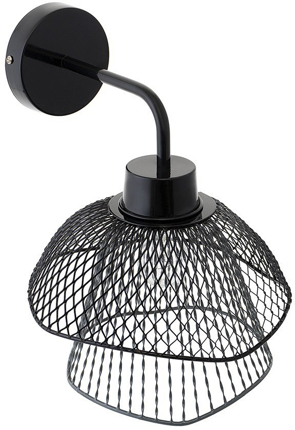 Светильник настенный vinger, 25х30х33 см, черный (76509)