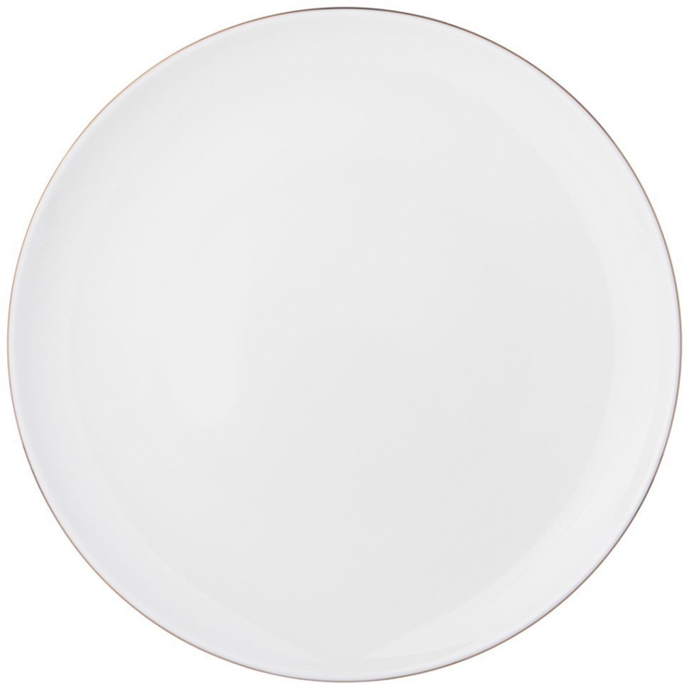 Набор тарелок обеденных lefard "кристал'' голд  2 шт. 26,5 см (414-051)