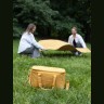 Плед для пикника и отдыха на пляже smart picnic, горчичный (79192)