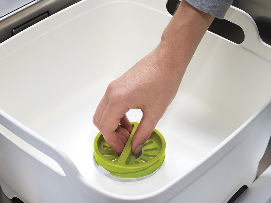 Контейнер для мытья посуды wash&drain™, серый (39619)