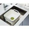 Контейнер для мытья посуды wash&drain™, серый (39619)
