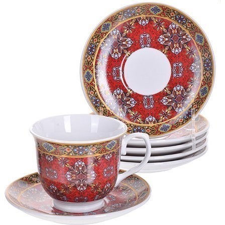 Чайный сервиз 12пр 220мл в подар/уп LR (26431)