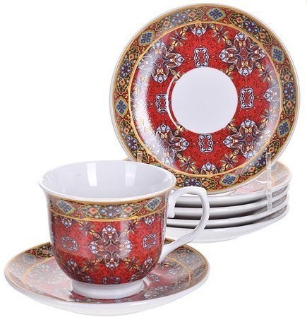 Чайный сервиз 12пр 220мл в подар/уп LR (26431)