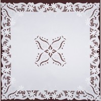 Декоративная салфетка 85*85 см, 100% полиэстер SANTALINO (836-245)
