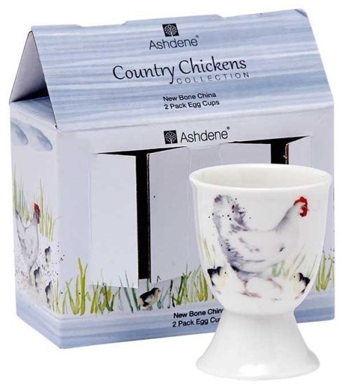 Ashdene Набор из 2-х подставок для яиц Country Chickens 517284