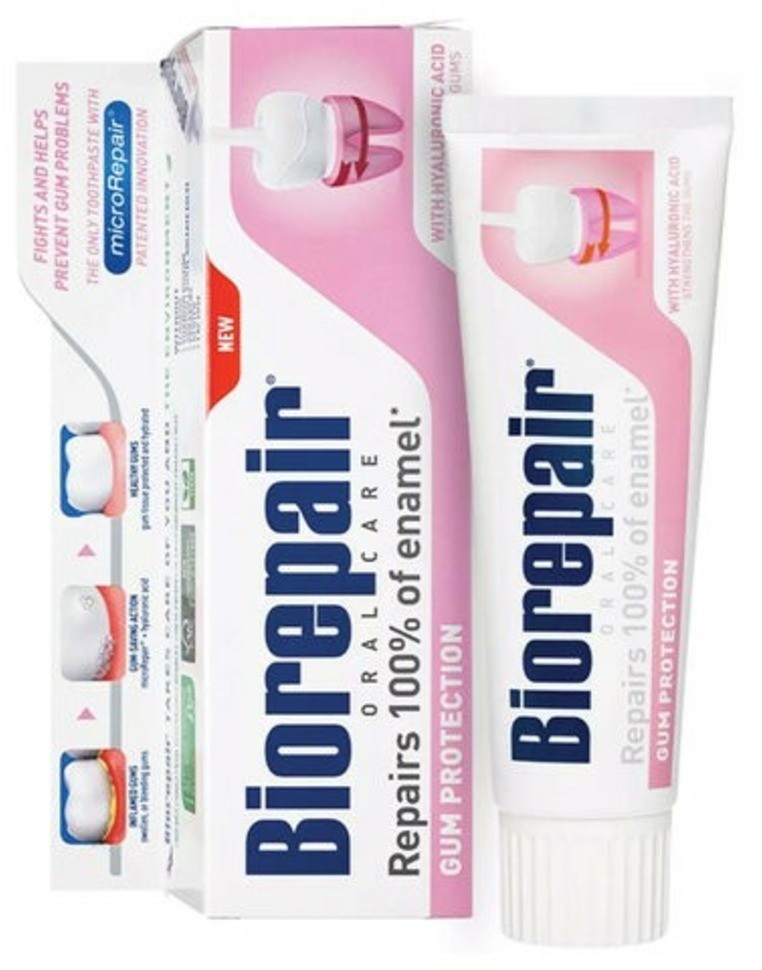 Зубная паста 75 мл BIOREPAIR Gum protection, защита десен, GA1732100/609185 (96636)