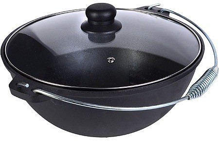 Казан чугунный с крышкой 6 л MAYER BOCH 31165 (31163)