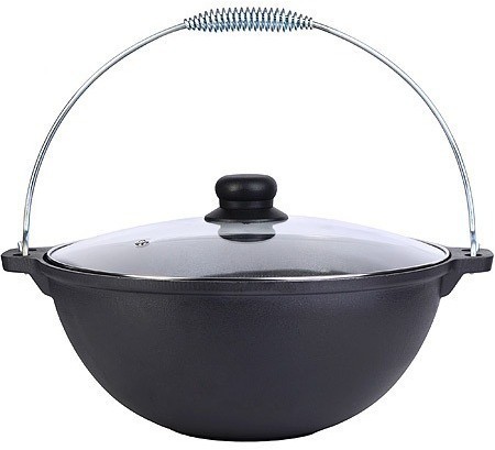Казан чугунный с крышкой 6 л MAYER BOCH 31165 (31163)