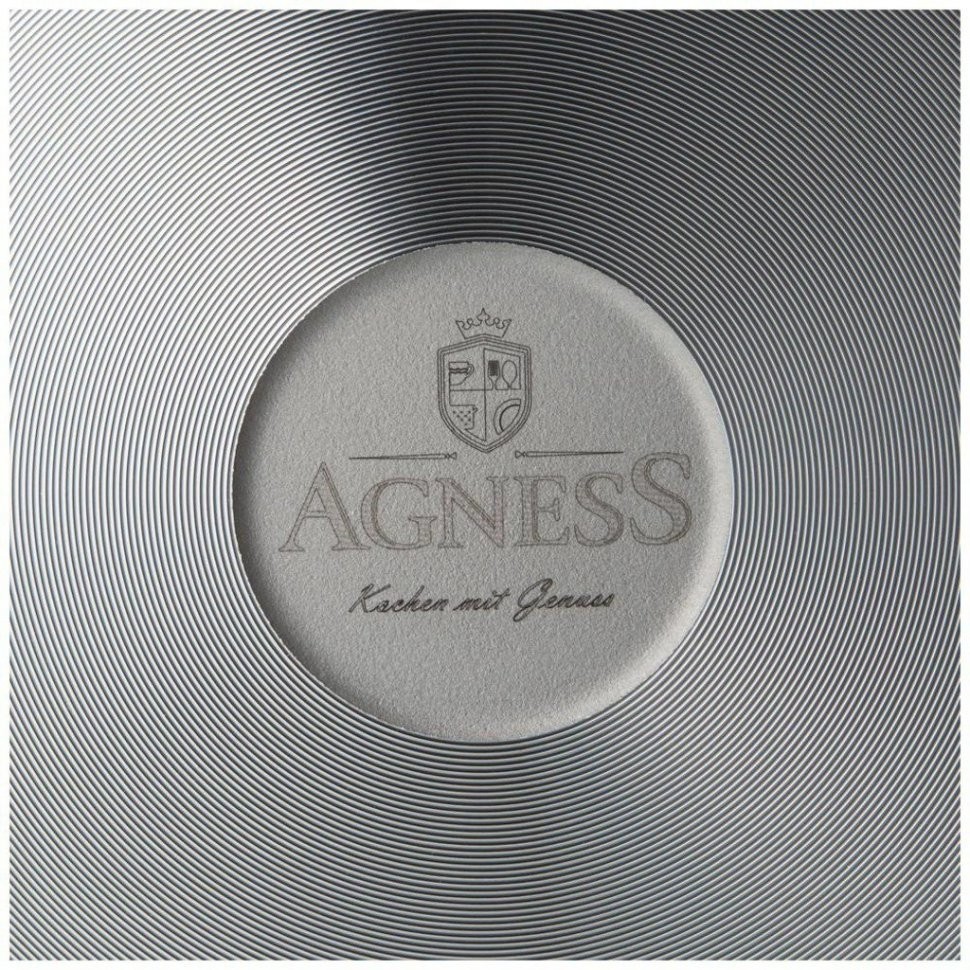 Сковорода agness "midnight" диаметр 28 см Agness (899-130)