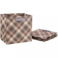 Комплект бумажных пакетов из 4 шт. 20*20*15 см Lefard (521-220)