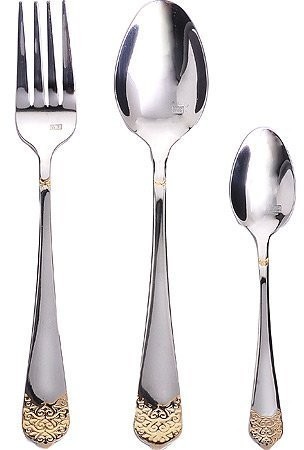 Набор столовых приборов 18пр нерж МВ (30705)