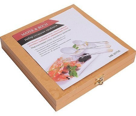 Набор столовых приборов 18пр нерж МВ (30705)