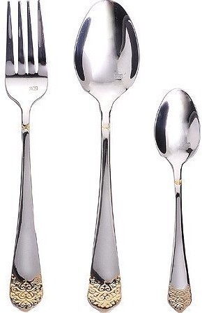 Набор столовых приборов 18пр нерж МВ (30705)