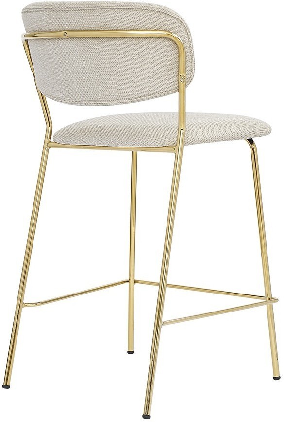 Стул полубарный eirill, шенилл, серый (75788)