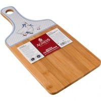 Доска разделочная &quot;гуси&quot; agness 35*16*0,9 см (897-067)