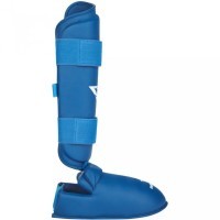 Защита голень-стопа FERRUM, ПУ, синий (1524089)