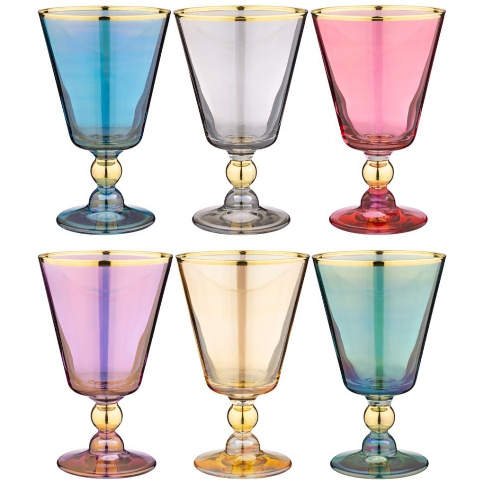 Набор из 7пр кувшин и 6 стаканов  "premium colors" ART DECOR (326-103)