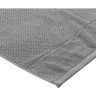 Полотенце для рук фактурное серого цвета из коллекции essential, 50х90 см (69142)