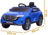 Детский электромобиль Mercedes EQC 400 6V 2WD - HL378-BLUE