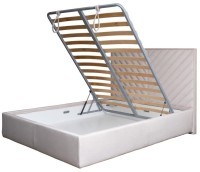 Кровать Milano Basic c подъем.мех.велюр бежевый Colt002 173*220*125 (TT-00016169)