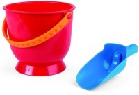 Игрушка для песка (море, песочница) - красное ведерко, синий совок (E4080_HP)