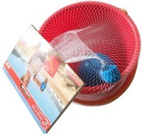 Игрушка для песка (море, песочница) - красное ведерко, синий совок (E4080_HP)