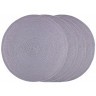 Набор подстановочных салфеток "cosy" grey из 4 шт, диаметр=38 см Lefard (771-092)