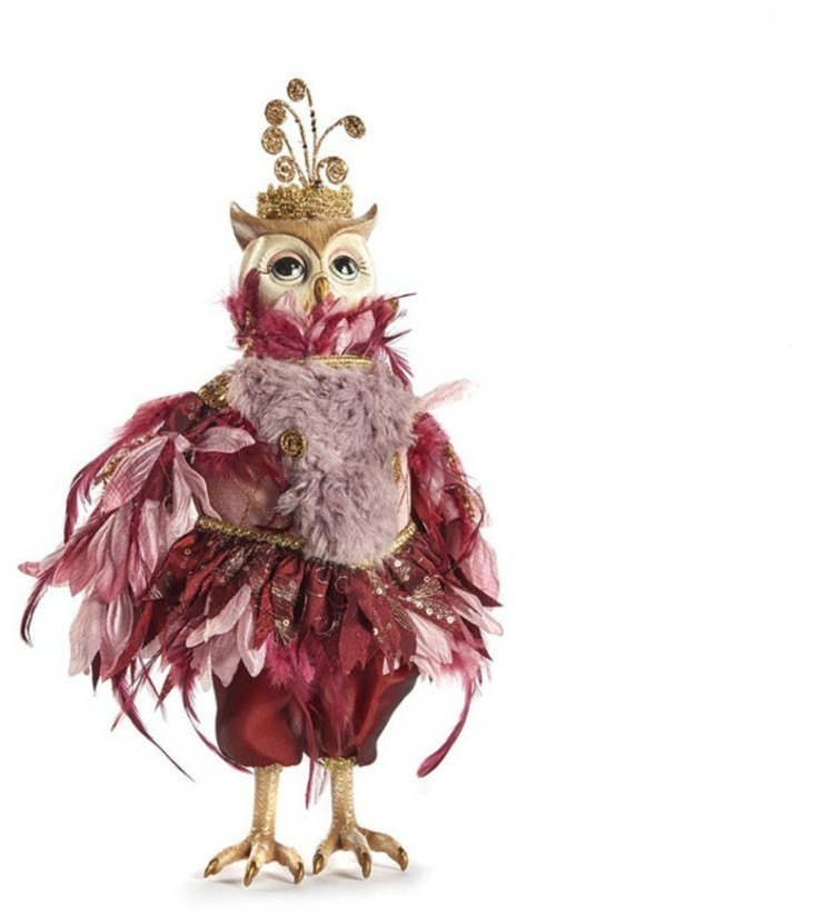 Декоративная сова J69450, перо, искусственный материал, mixed, GOODWILL