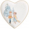 Тарелка lefard "снежная королева" в форме сердца 21,5*2 см (590-557)
