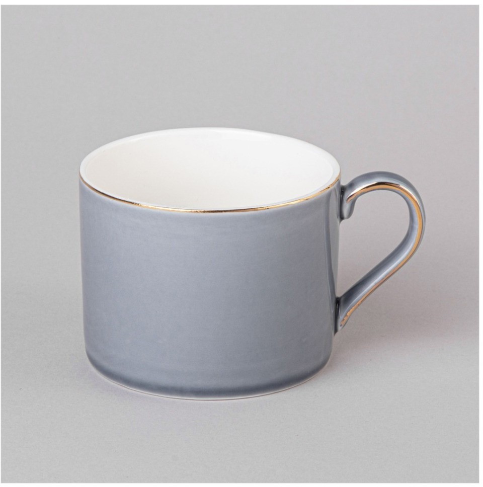 Чайная пара lefard "top style" 250 мл серая (42-540)