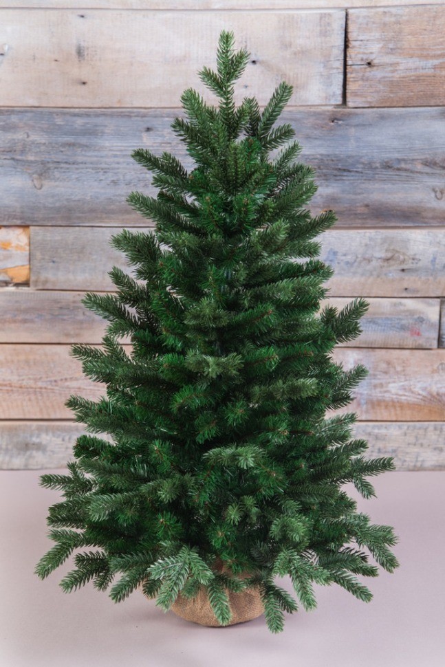 Триумф ель шервуд премиум 90 см в мешочке зеленая (72066)