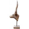 Декор антилопа TR-AM285, дерево, металл, Light burnt with brushing, ROOMERS FURNITURE