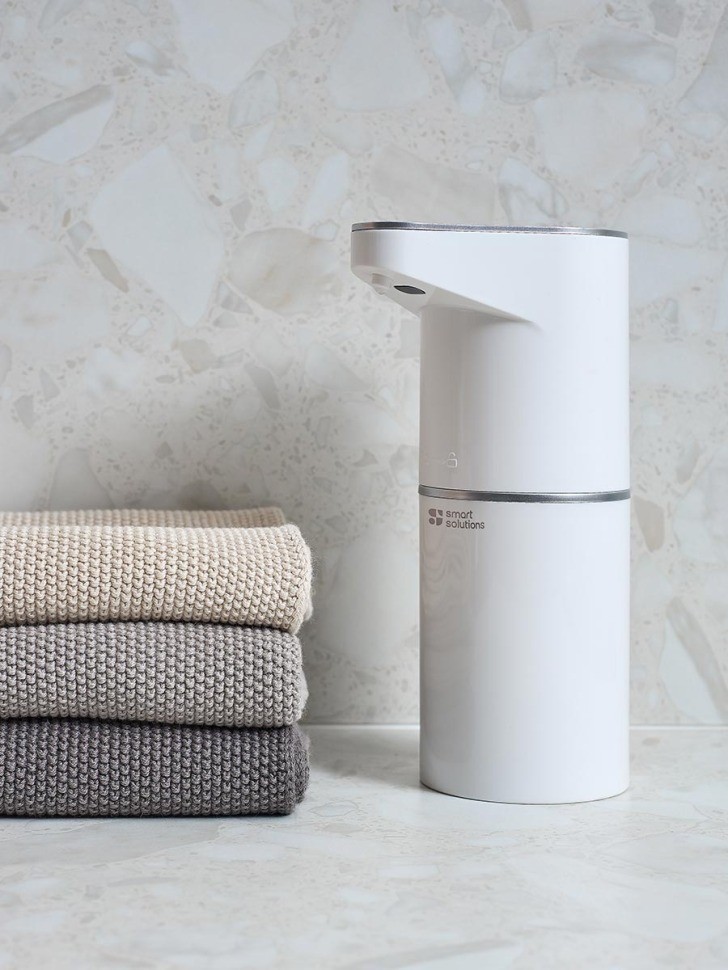 Диспенсер сенсорный для жидкого мыла lume, 350 мл, белый (79208)