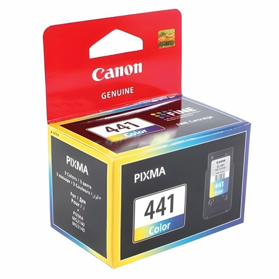 Картридж струйный CANON CL-441 Pixma цветной оригинальный 5221B001 361004 (90930)