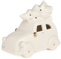 Фигурка &quot;машинка с елкой&quot; с led-подсветкой 16,2*8,3*12,5 см Lefard (146-2188)