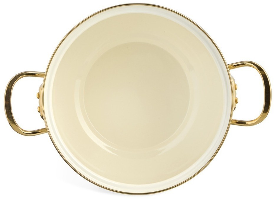 Кастрюля эмалированная agness со стеклянной крышкой серия "celebration", 3.6 л, 22*13 см (943-085)