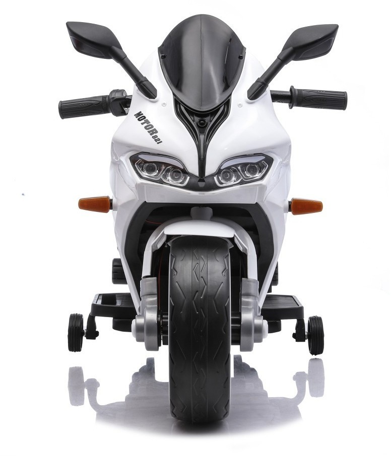 Детский электромотоцикл Ducati (12V, EVA, ручка газа, спидометр) (FT-821-WHITE)