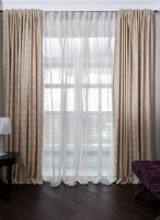 Портьера HOUSTON бежевый 275*260см (TT-00016083)