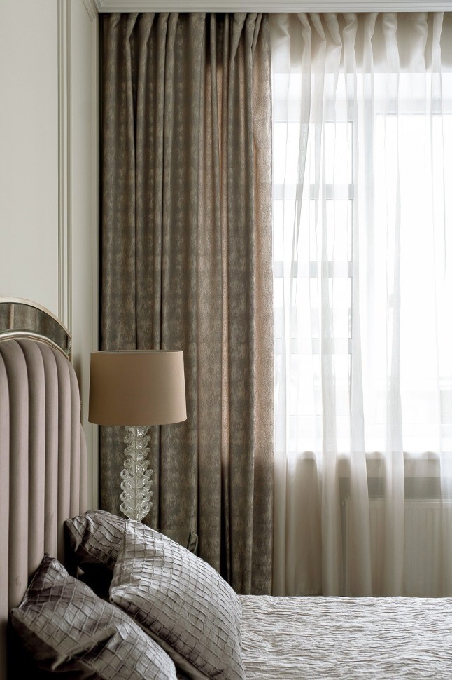 Портьера HOUSTON бежевый 275*260см (TT-00016083)