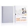 Дневник для двоих our life story серый (50021)