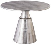 Стол 26939-103, металл, Vintage silver, ROOMERS FURNITURE