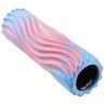 Ролик массажный STARFIT FA-525 EVA/PP, 45x14 cм, низкая жесткость, розовый/голубой (2104282)