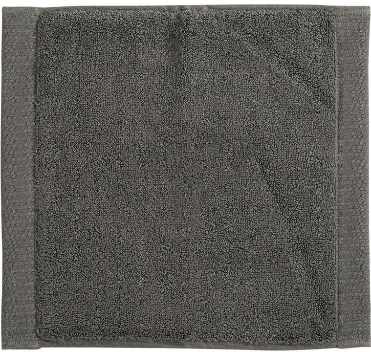 Полотенце для лица темно-серого цвета из коллекции essential, 30х30 см (66953)