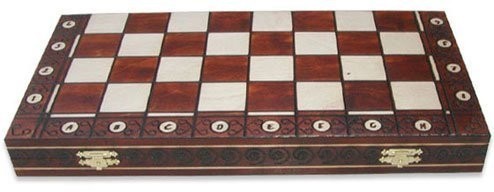 Шахматы "Амбассадор" (Польша, дерево, 54х27х6см), Madon (31133)