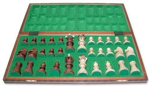 Шахматы "Амбассадор" (Польша, дерево, 54х27х6см), Madon (31133)