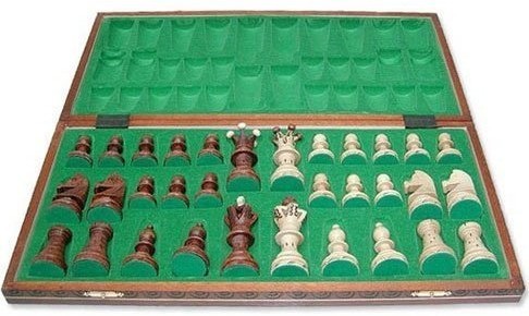Шахматы "Амбассадор" (Польша, дерево, 54х27х6см), Madon (31133)