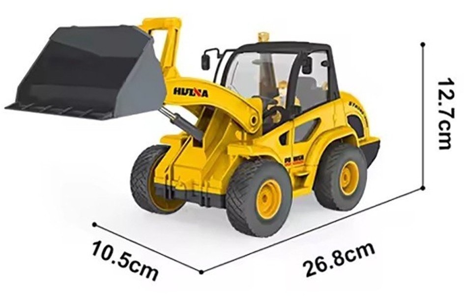 Радиоуправляемый трактор-погрузчик HUINA 1:24 (HN1518)