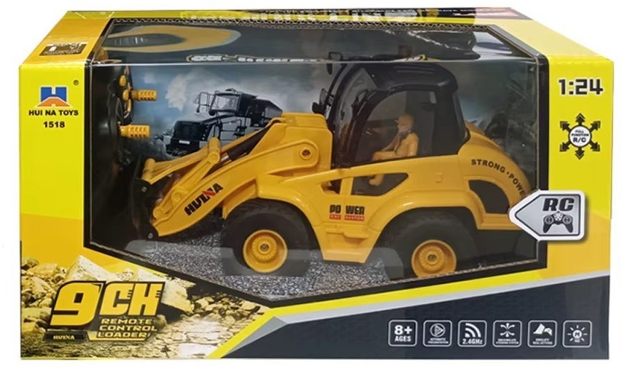 Радиоуправляемый трактор-погрузчик HUINA 1:24 (HN1518)